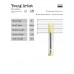 KCK YOUNG ARTIST STENCIL BRUSH - BR 468S #08